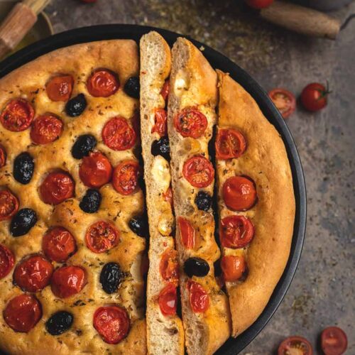 Focaccia BARESE - Versione senza patata 